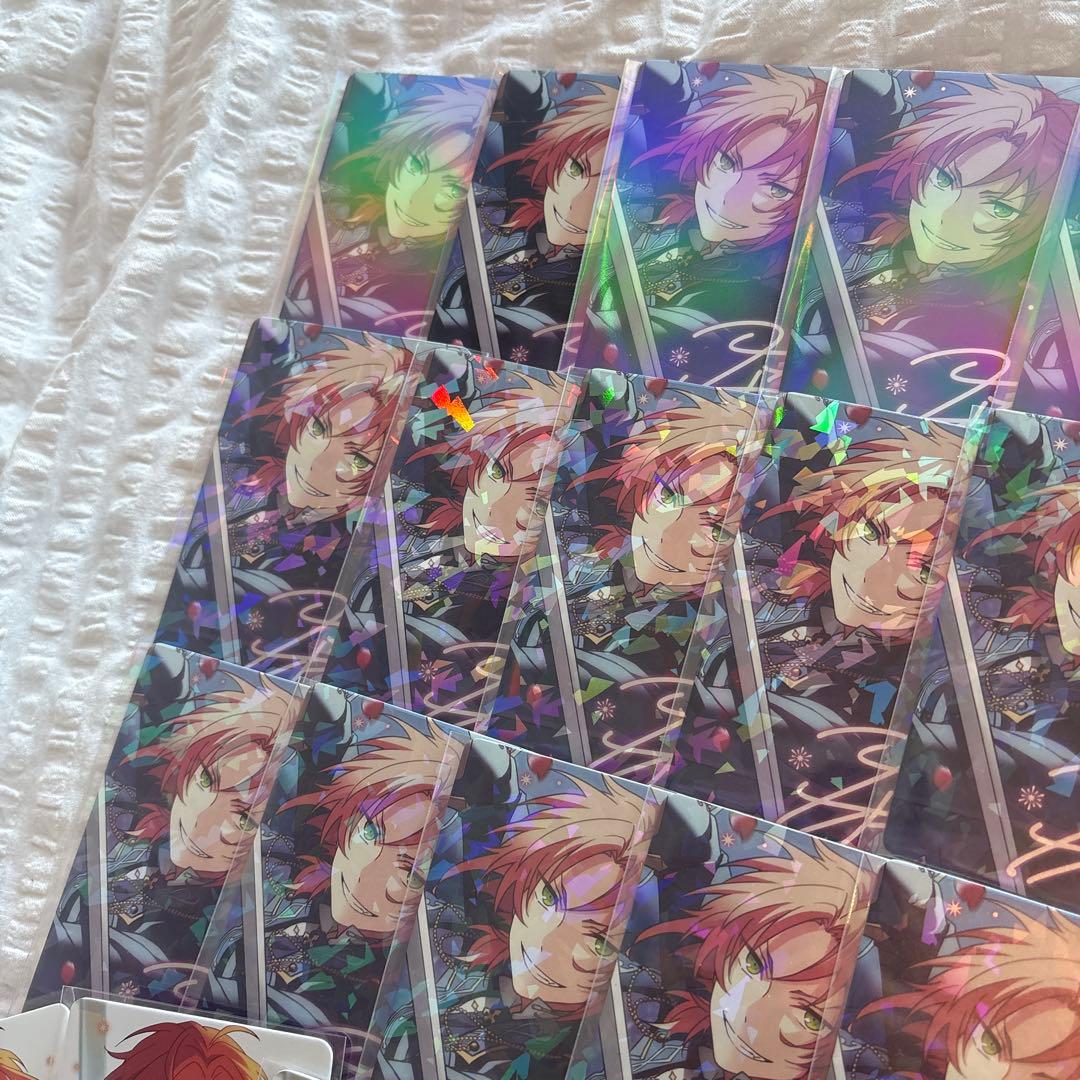 【レア】21枚セット　月永レオ 中国　珍蔵 カード　箔押し　追憶　　あんスタ