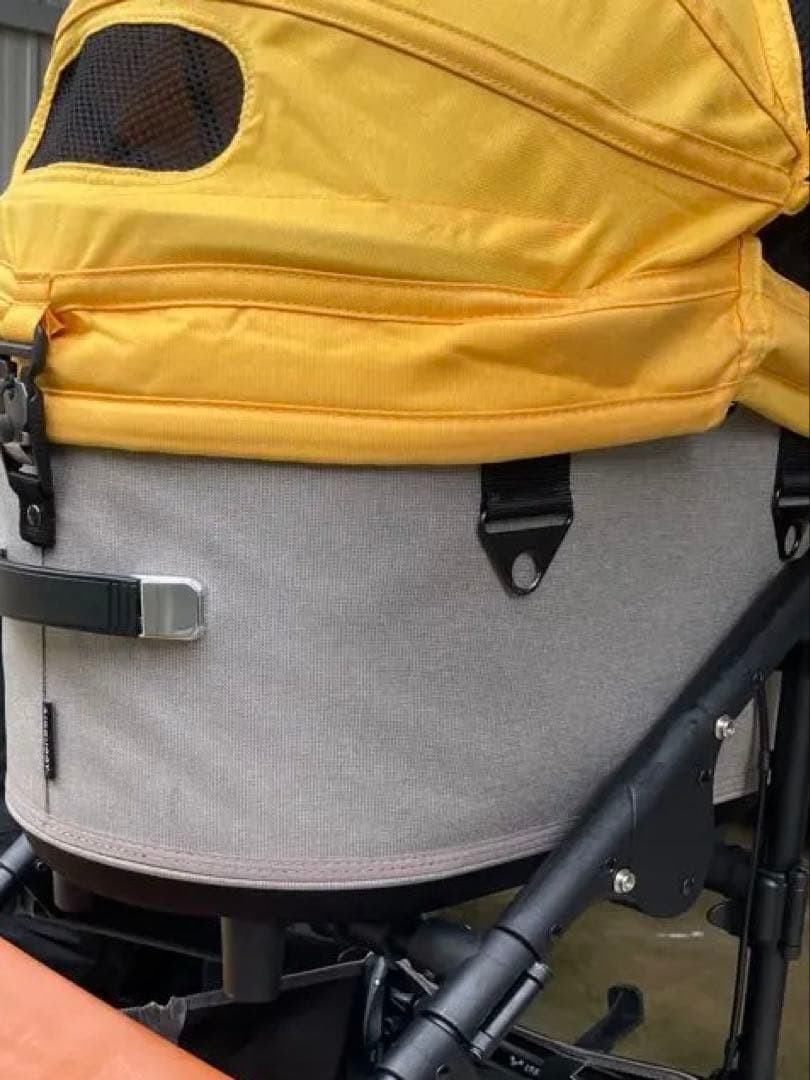 人気色　AIRBUGGY ドーム3 チェダー　エアバギー　レギュラー　イエロー①