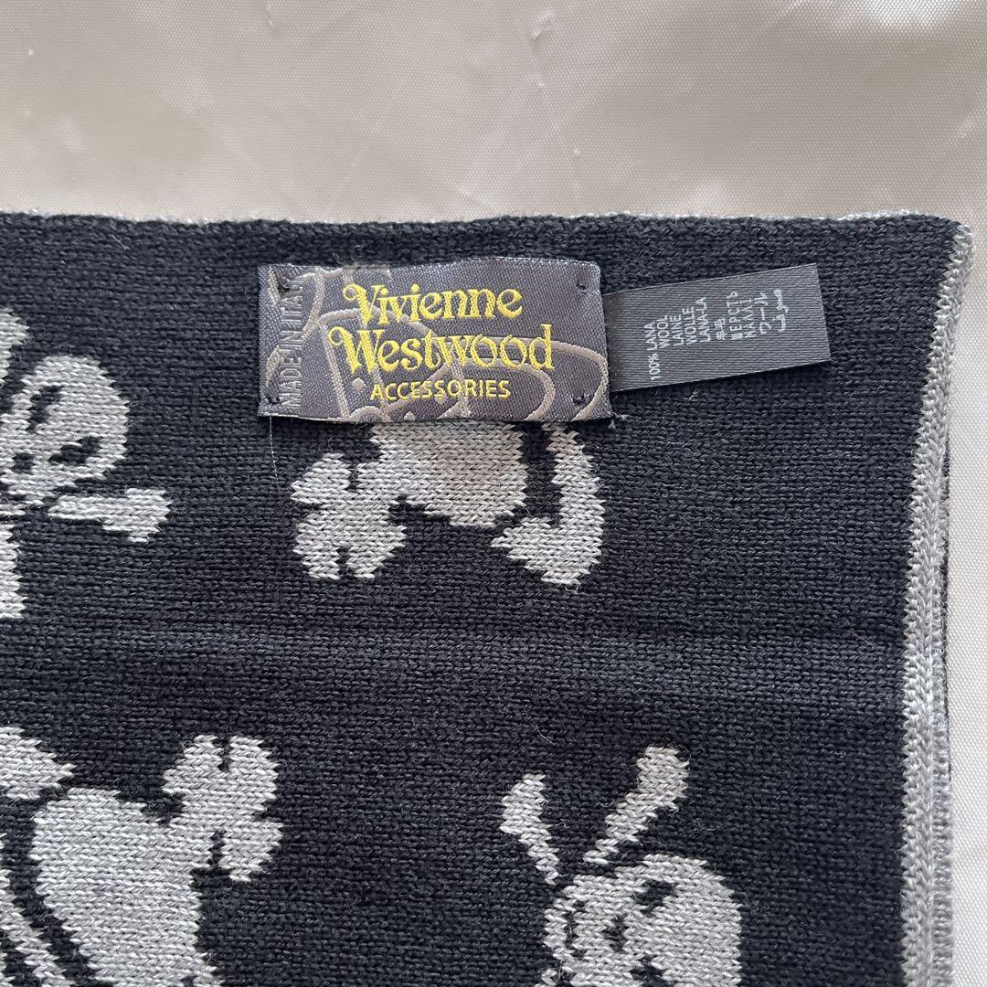 VivienneWestwood マフラー　オーブ　スカル　ドクロ　ハート