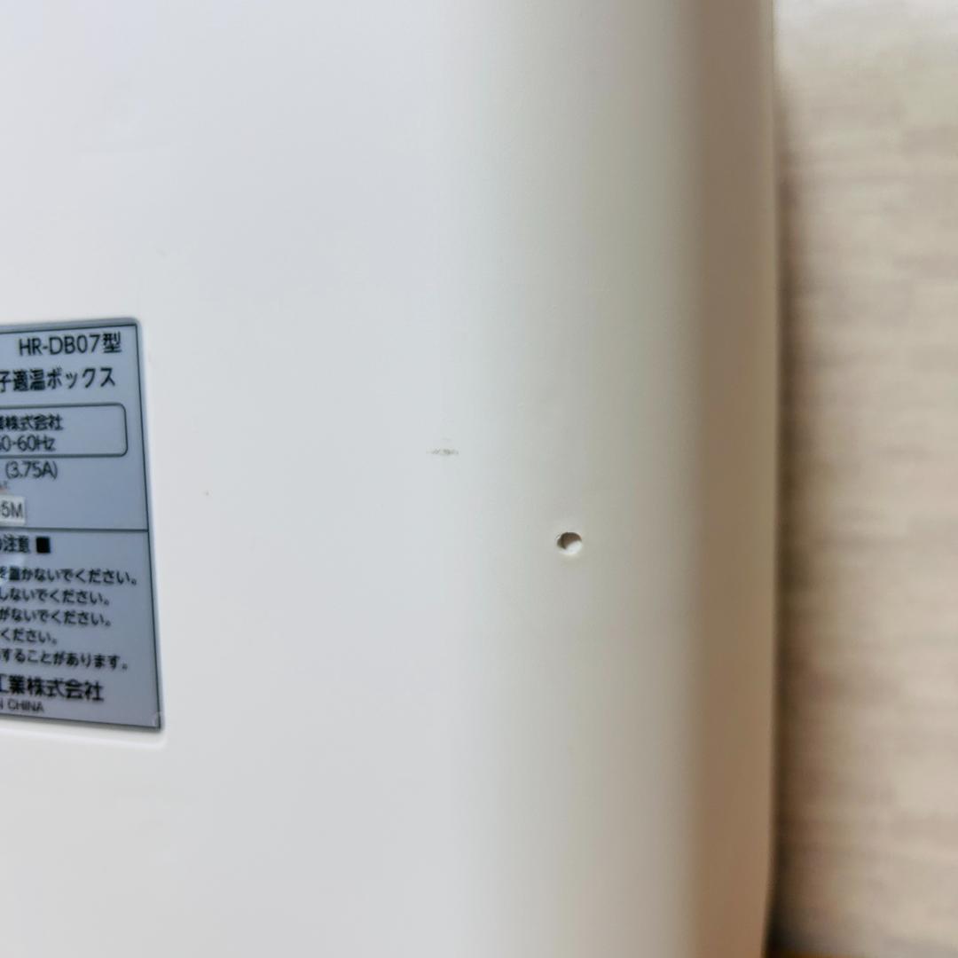 ツインバード HR-DB07GY 電子適温ボックス D-CUBE L [13L]