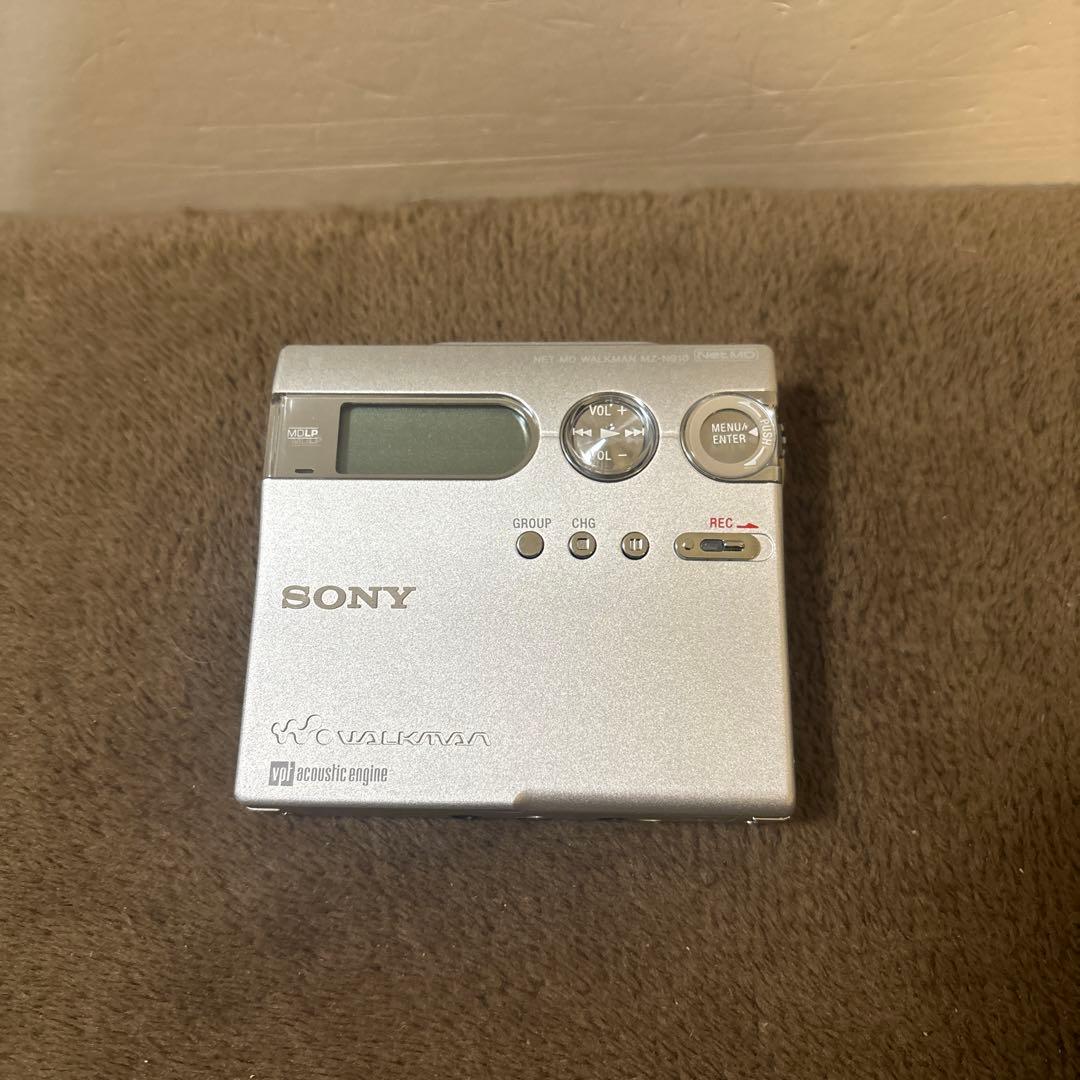 【美品】SONY Net MDウォークマン MZ-N910