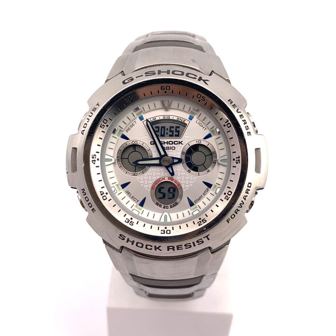 7-3697 G-SHOCK GA-100 G701D シルバー ステンレス