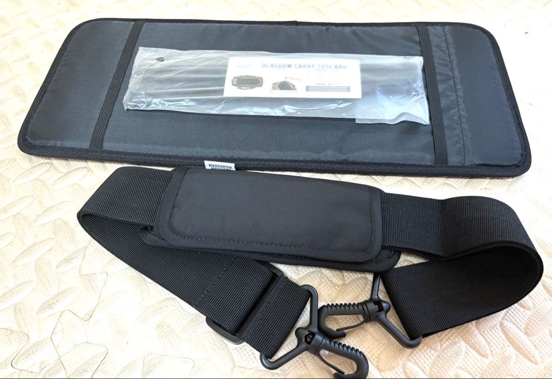 新品　マンダリンブラザーズ　キャリートートバッグ ブラック