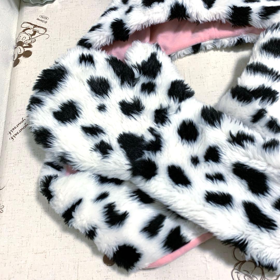 ディズニーリゾート◆101匹わんちゃん　ファンキャップ　マフラーキャップ　バンド