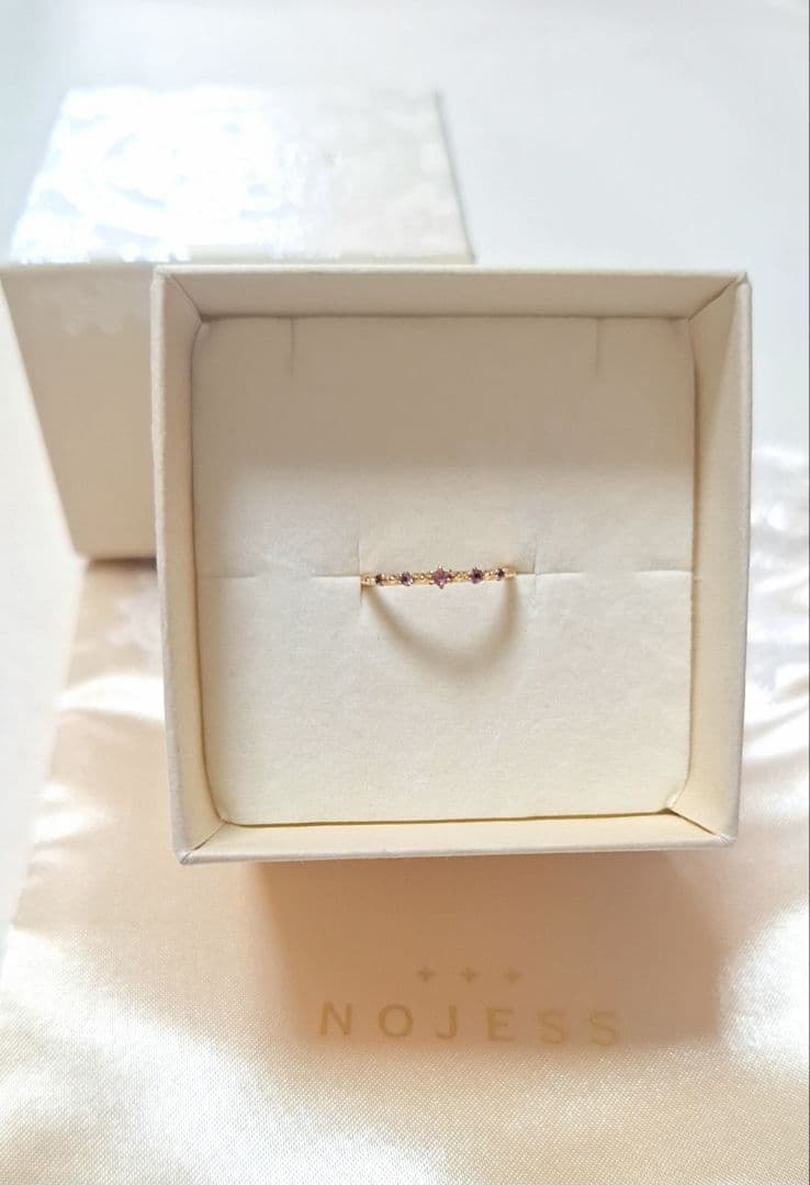 NOJESS ノジェス K10 YG イエローゴールド ピンキーリング 2号