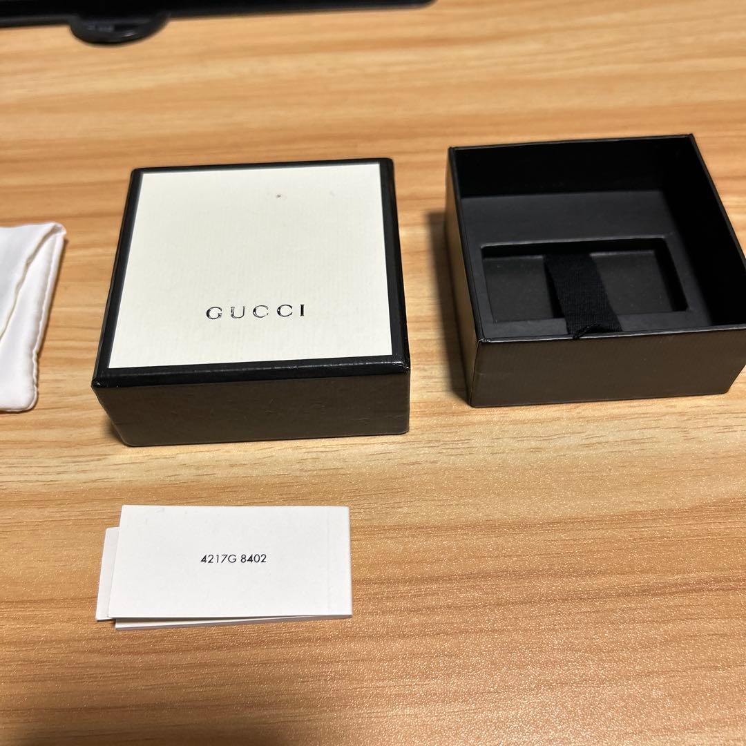 グッチ キャットヘッド バングル サイズ17 Ag925 シルバーバングル