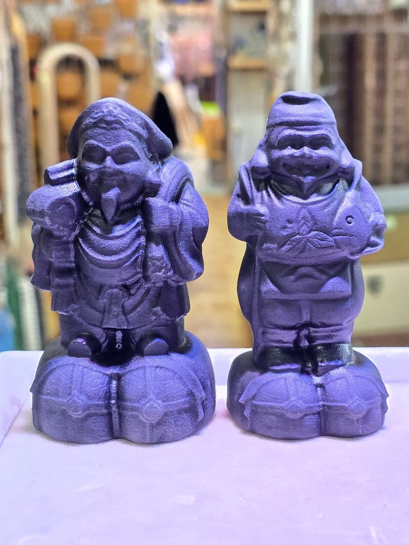 黒曜石　恵比寿大黒天