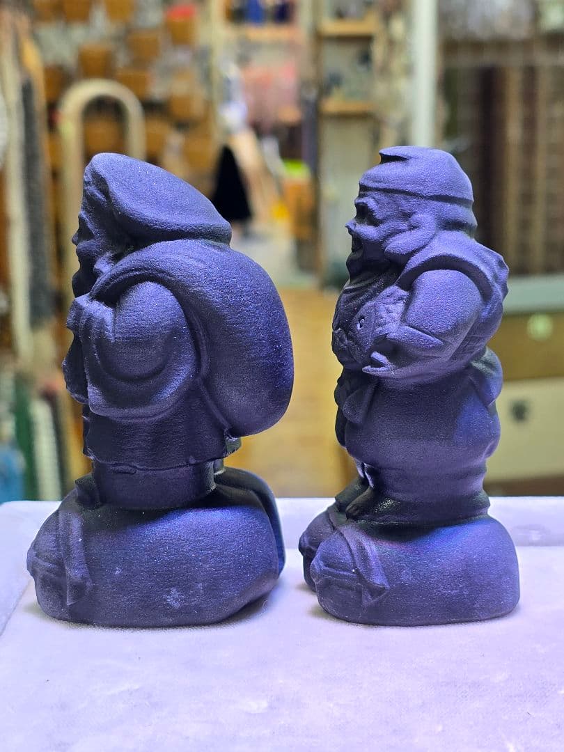 黒曜石　恵比寿大黒天