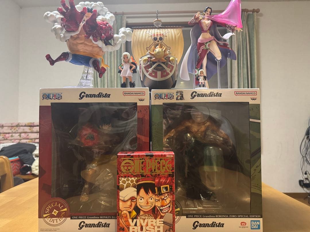 ワンピース　grandista スペシャルエディション　海外正規版　ルフィ＋ゾロ