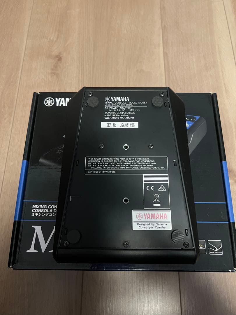 Yamaha MG06X DJミキサー