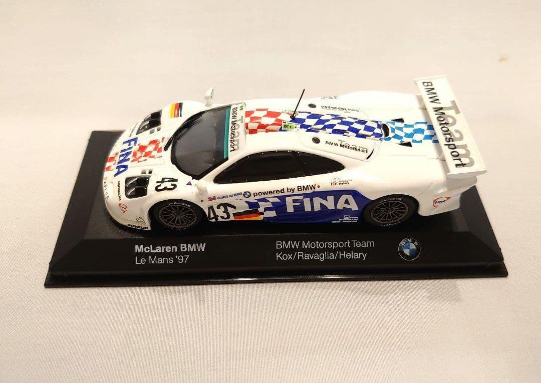 ミニチャンプス　希少　McLaren F1 GTR LM　ディーラーモデル
