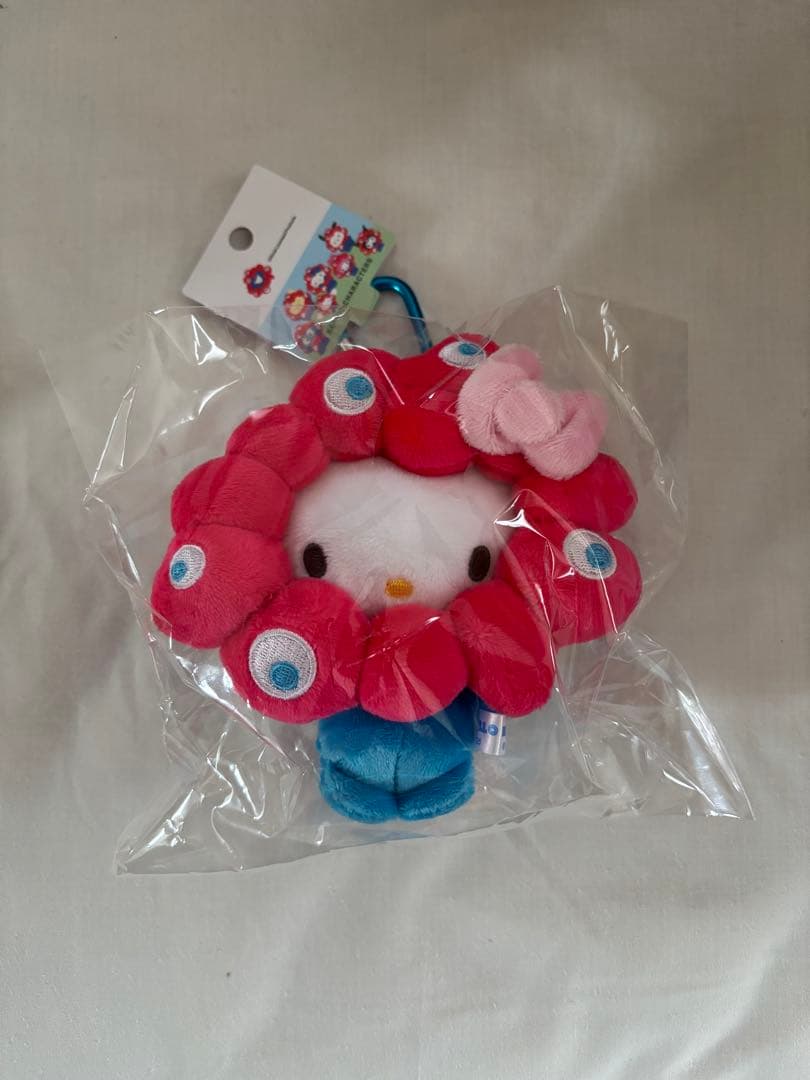 万博会場限定ミャクミャク サンリオ ハローキティ カラビナ付きマスコット