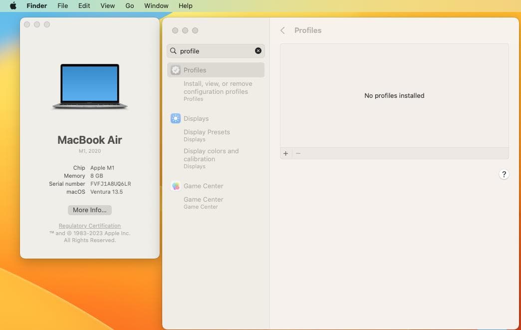ジャンク品MacBook Air (M1, 2020) A2337 - 画面破損