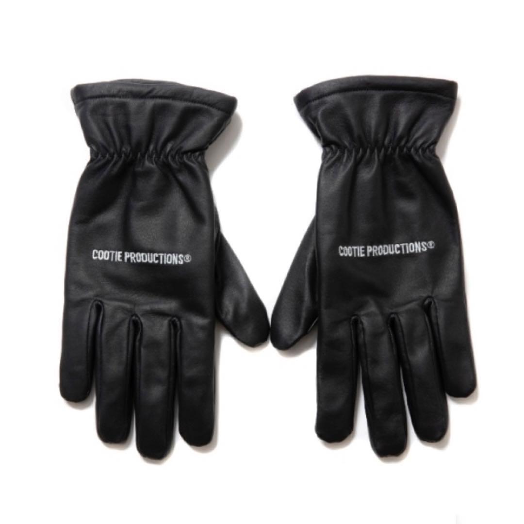 COOTIE PRODUCTIONS レザーグローブ L 24AW