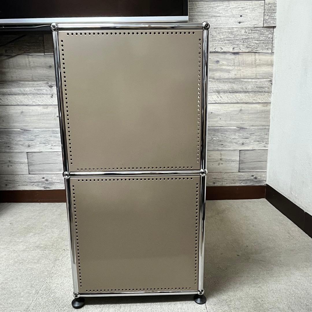 ★ys★USMハラー １列２段 鍵付キャビOP/DD 色：ベージュ