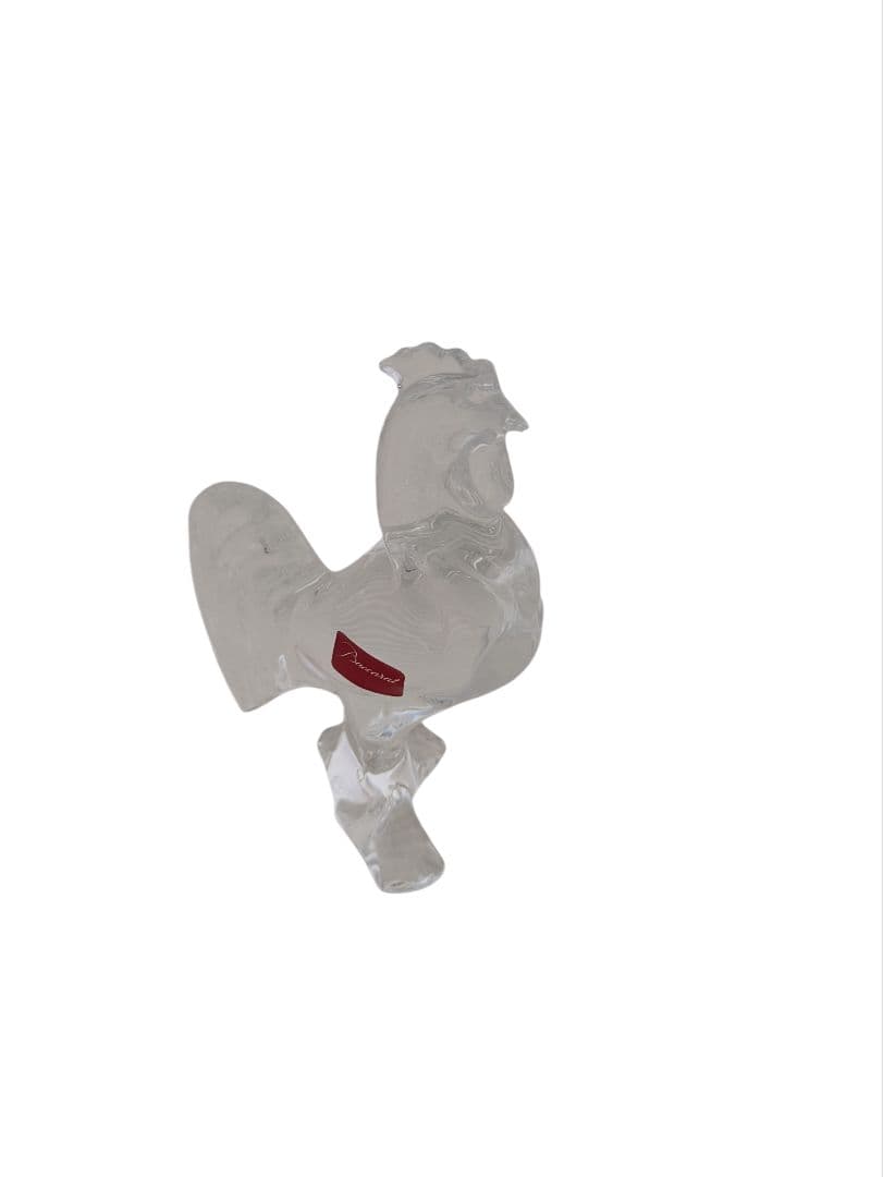 Baccaratバカラ クリスタルガラス とりの置物 箱付き