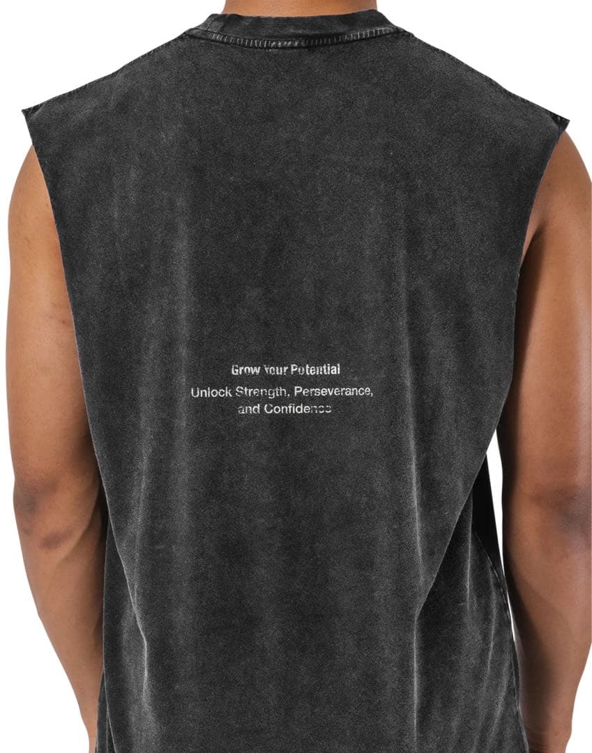 【新品】LÝFT ロゴ T-SHIRTS T-シャツ　ノースリーブ　ブラック