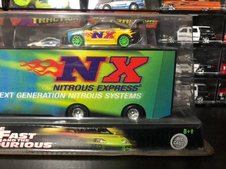 【超希少】ワイルドスピード ミニカー トレーラー with Eclipse