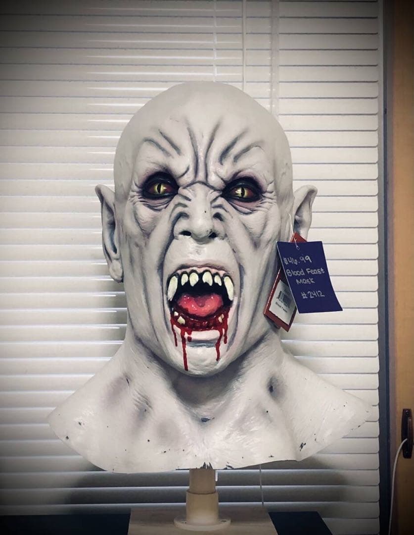 値下げトリックオアトリートスタジオ製 1/1スケール ラバーマスク バンパイア