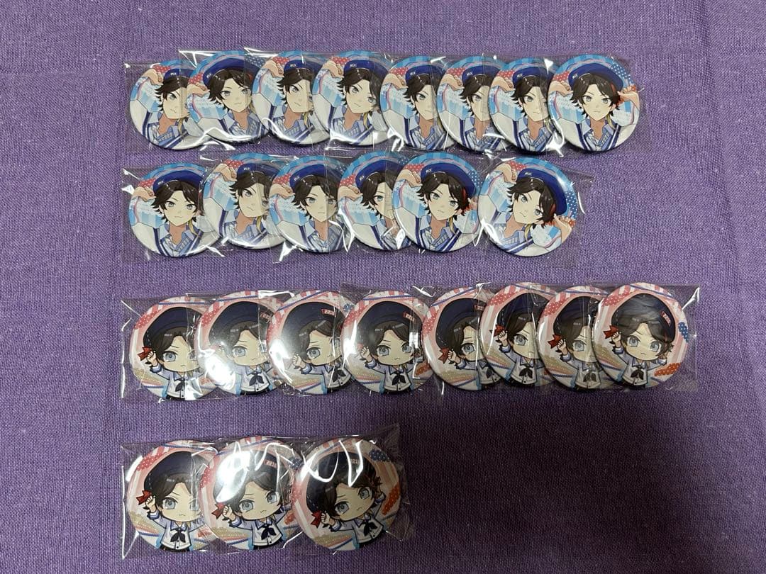 にじさんじ 三枝明那 スイパラ 缶バッジ マリンルック 等身 SD