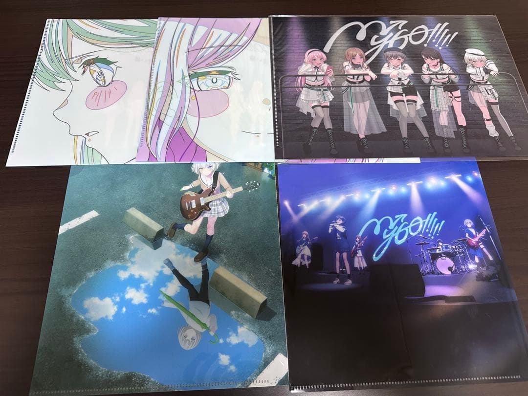 MyGO!!!!! クリアファイルまとめ売り+チケットホルダー