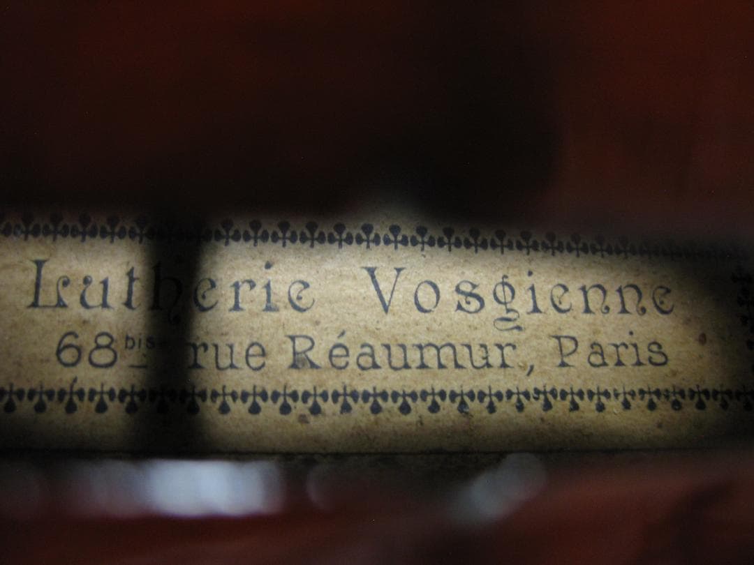 【モダンフレンチ】 JTL工房製 \"Le Nemesianus\" バイオリン