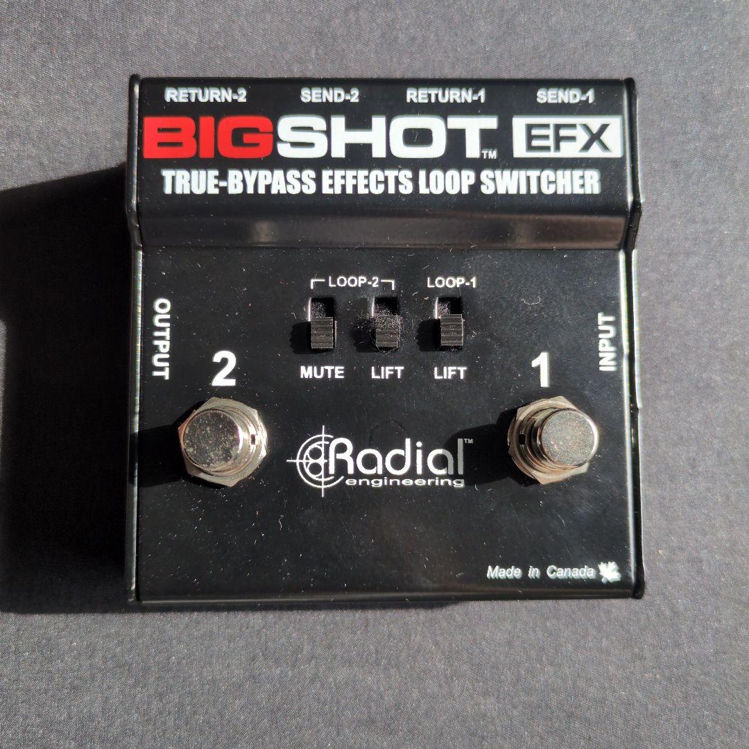 【希少】Radial Engineering BigShot EFX