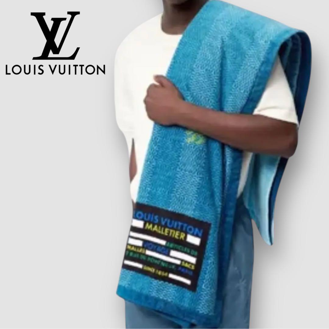 22SS ルイヴィトンM77586 ビーチタオル タオルケット ラグマット