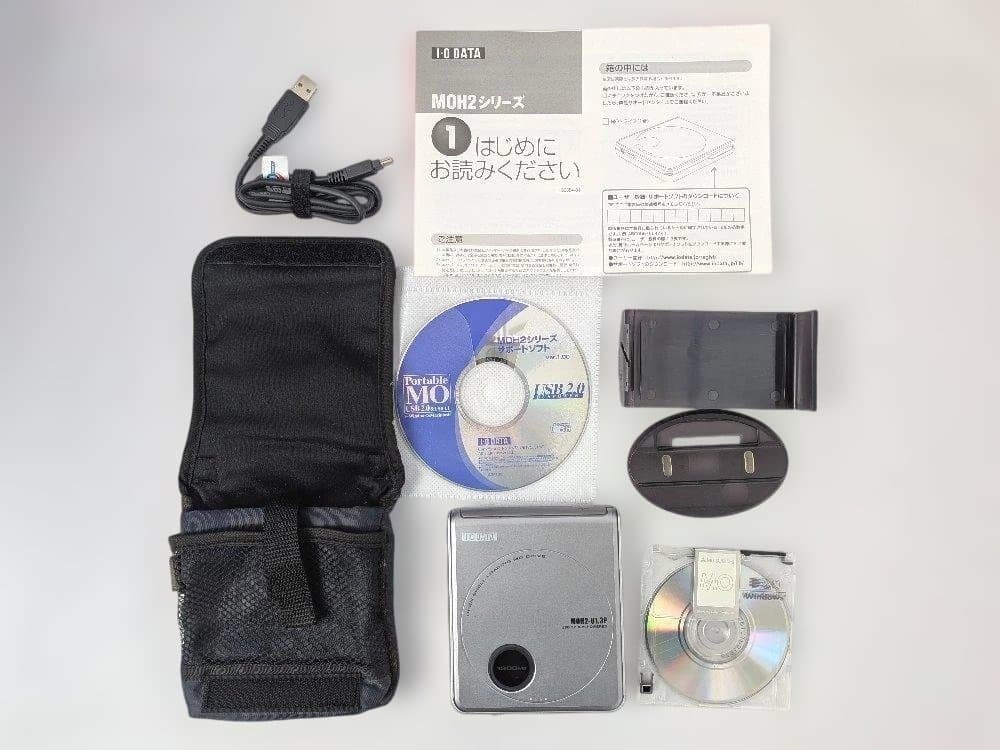 外付けポータブルMOドライブ MOH2-U1.3P
