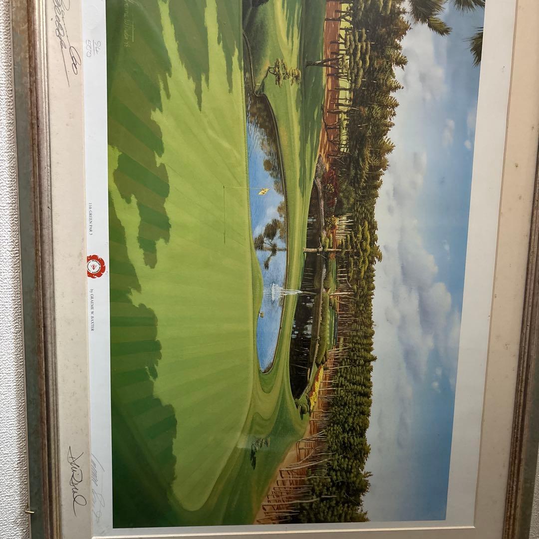 GRAEME W. BAXTER ダンロップフェニックス 版画 90/570