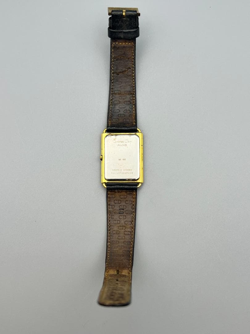 クリスチャンディオール 59.122 ホワイト クオーツ レディース 時計 不動