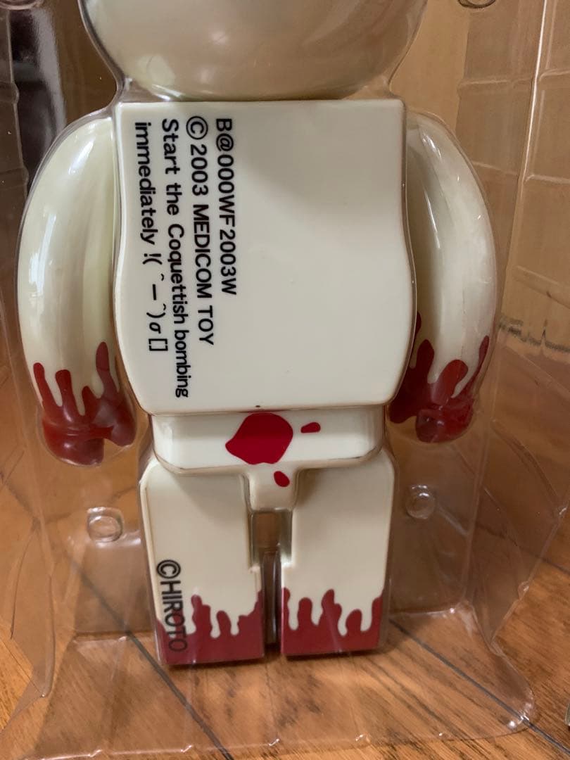 BE@RBRICK 400% 甲本ヒロト　ベアブリック