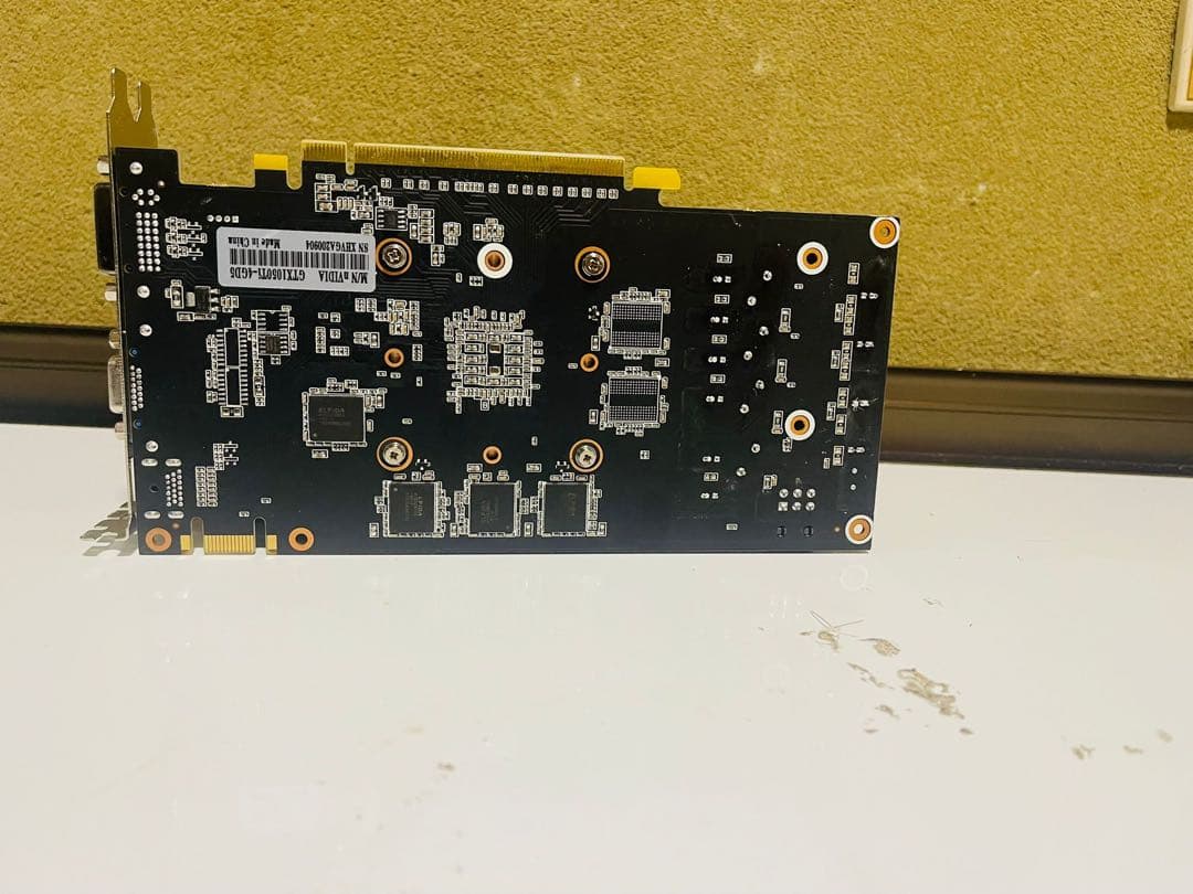 デュアルファン グラフィックボードGTX1050Ti-4GD5