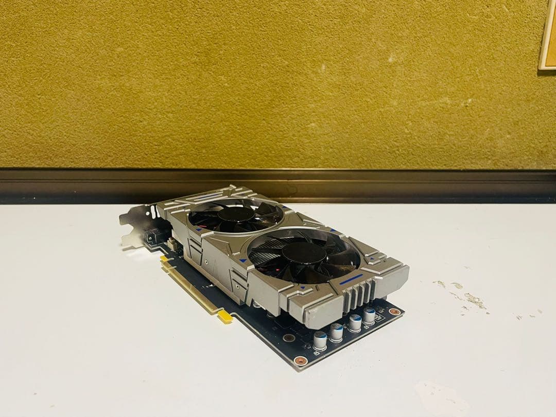 デュアルファン グラフィックボードGTX1050Ti-4GD5