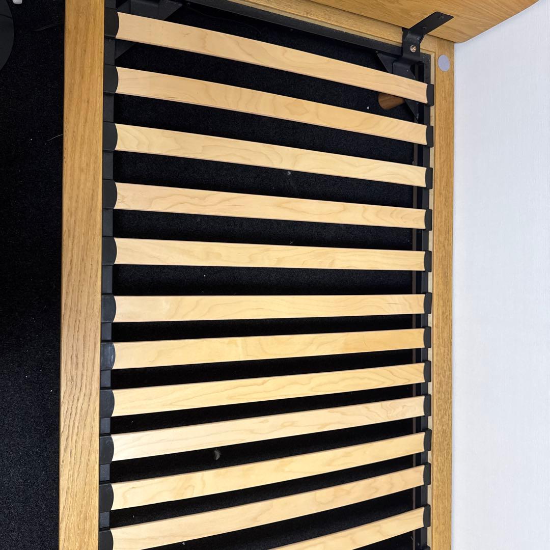 無印良品　シングル　ベッドフレーム+ヘッドボード