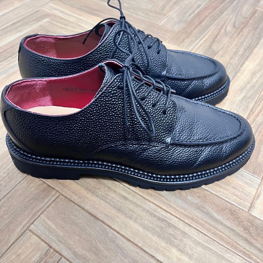 美品　AIME LEON DORE イタリア製　Derby 革靴　Crest