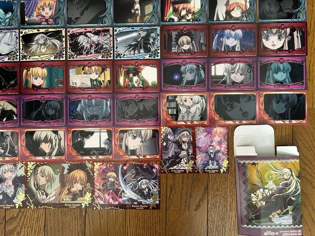 【希少】ローゼンメイデン オーベルテューレ　BOXカードセット