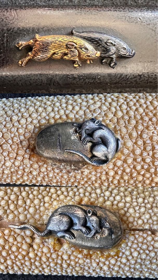 脇差時代拵え　残欠刃引合法カット品　日本刀　本歌　玉鋼　長さ約54.5cm B