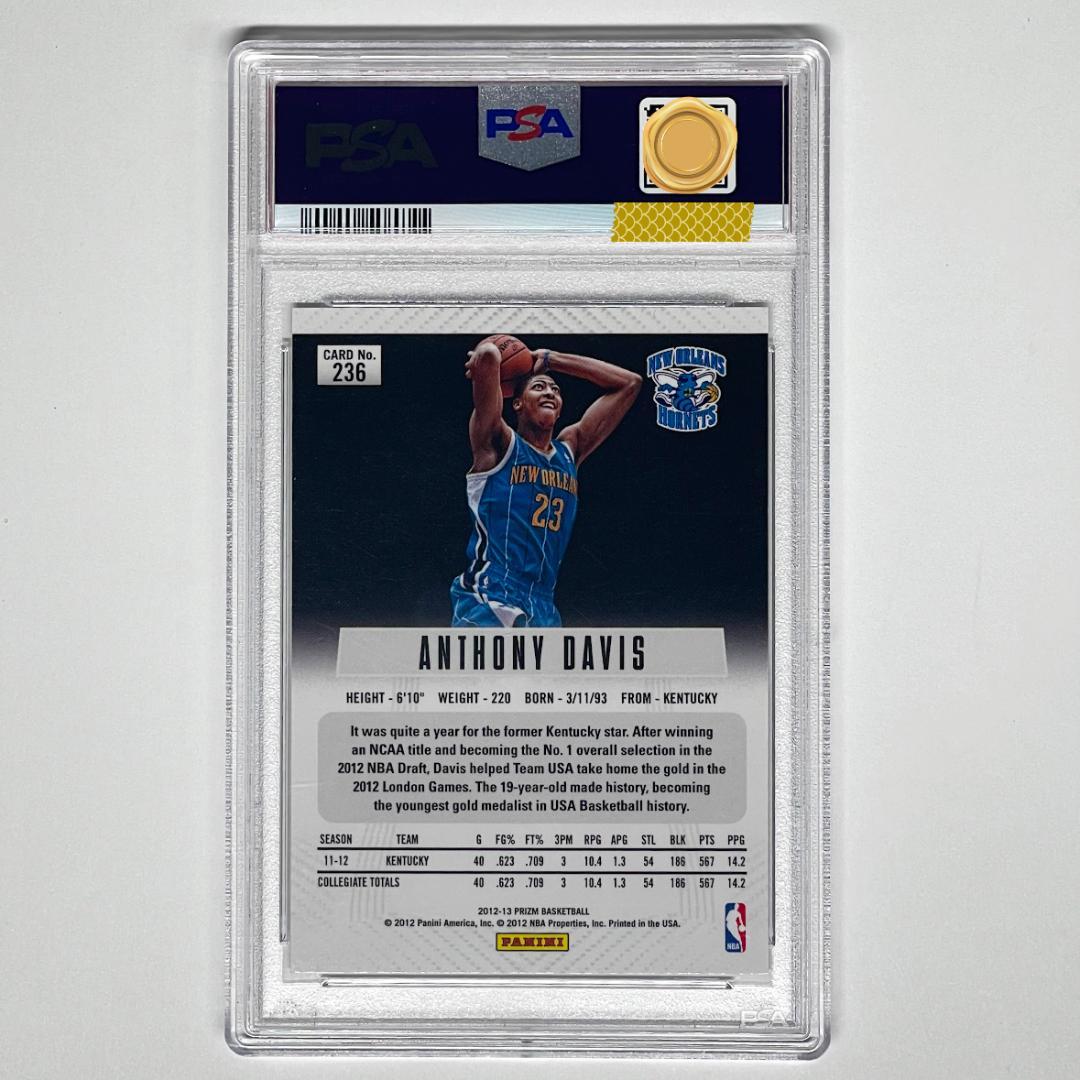 PSA10❗️ ANTHONY DAVIS RC PRIZM LOW POP.