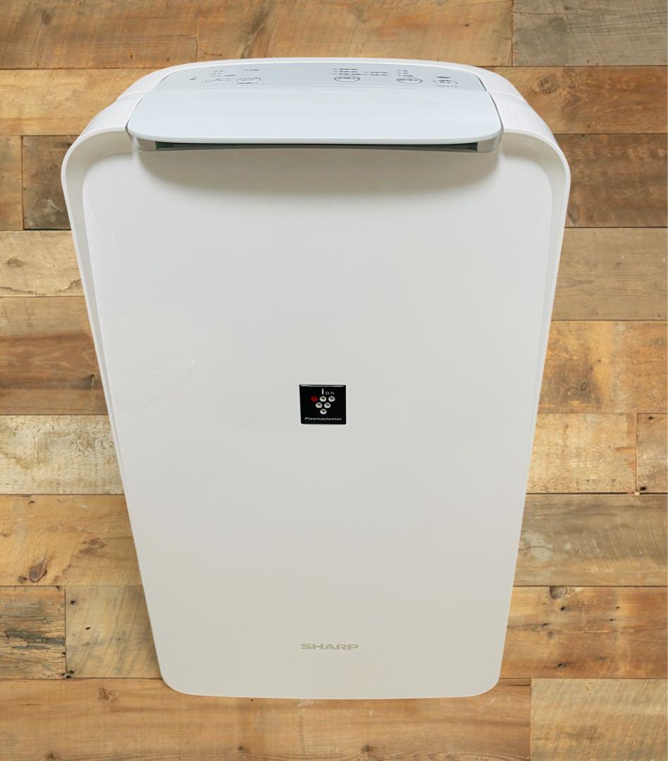 (美品) SHARP CV-L71 衣類機乾燥除湿機 2022年製 ホワイト色