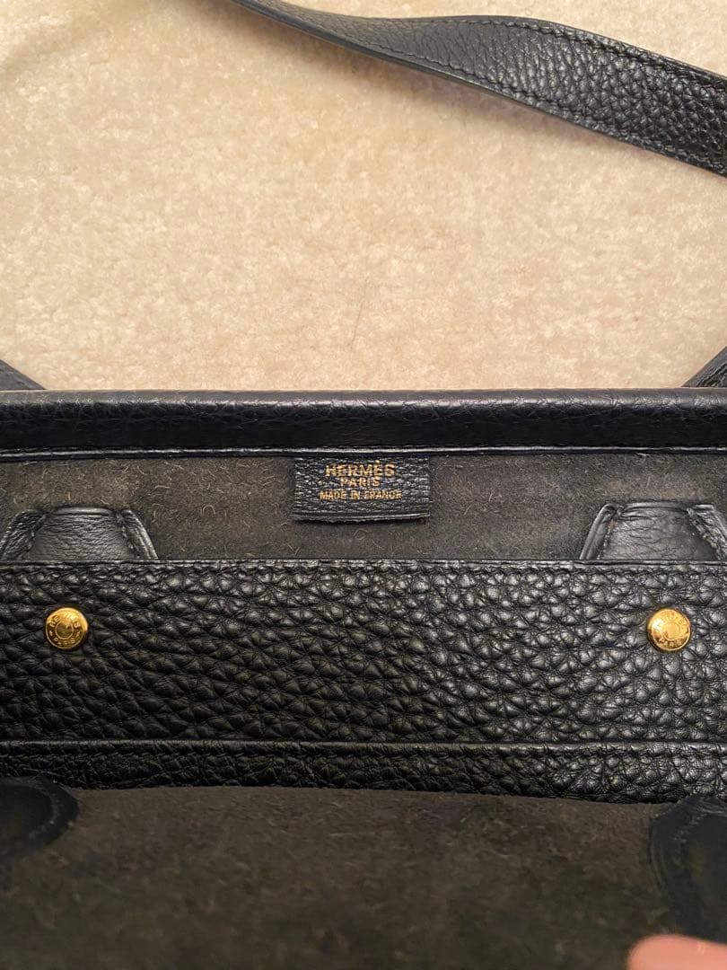 SOELyLARG⭐︎エルメス⭐︎カバ35⭐︎ショルダーバッグ ⭐︎ブラック