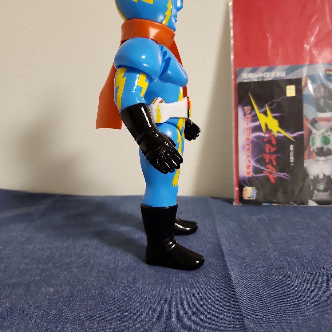 東映レトロソフビコレクション　イナズマンF　新色　約28センチ　早い者勝ち