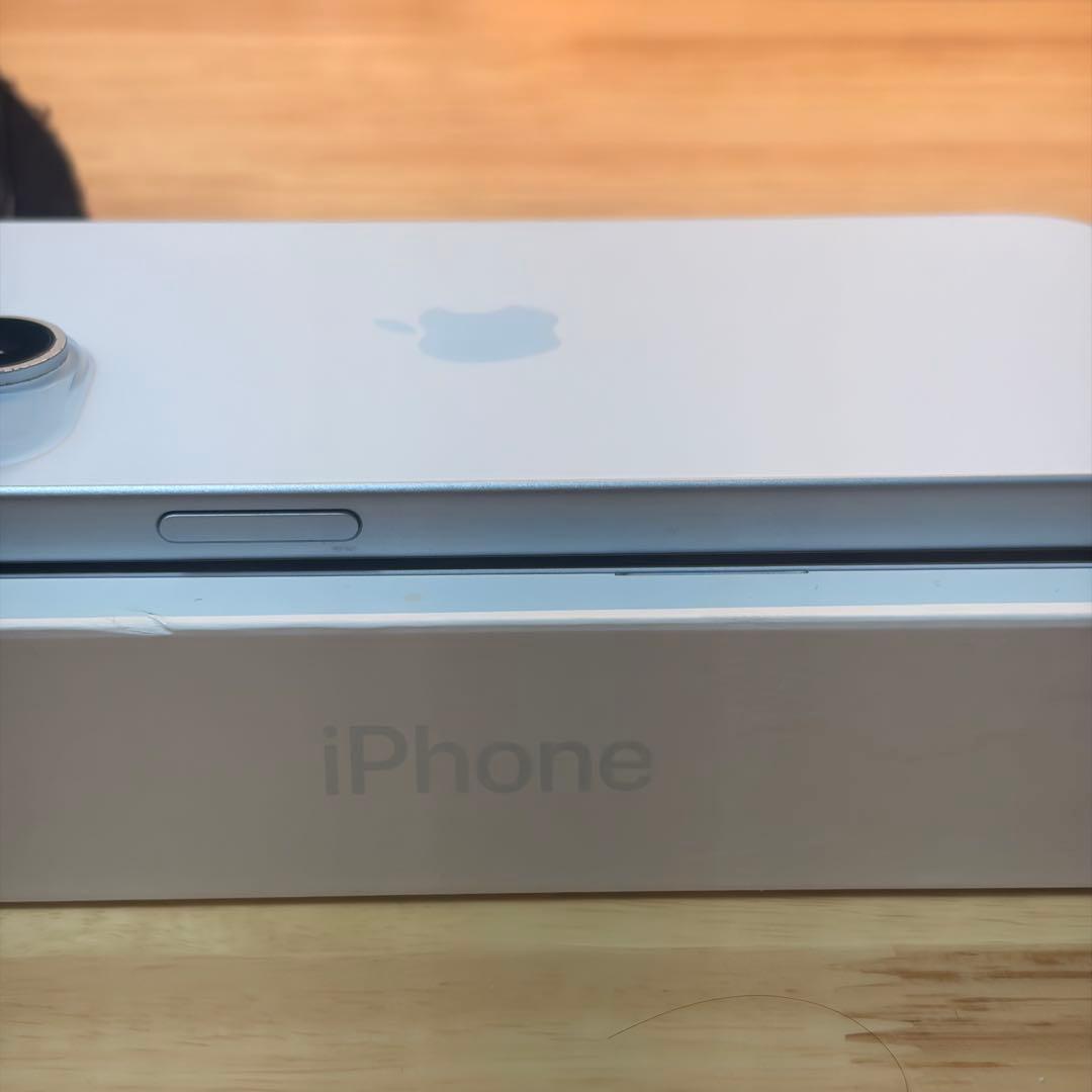 【超美品】《10%オフ》iPhone15本体128G blue バッテリー87%