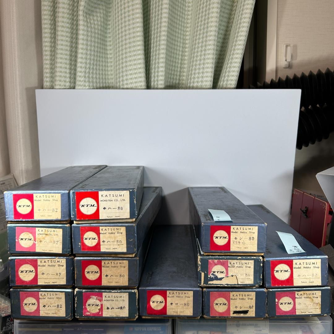 カツミ キハ82系 状態やや不良12両+不良2両 14両セット 残パーツあり