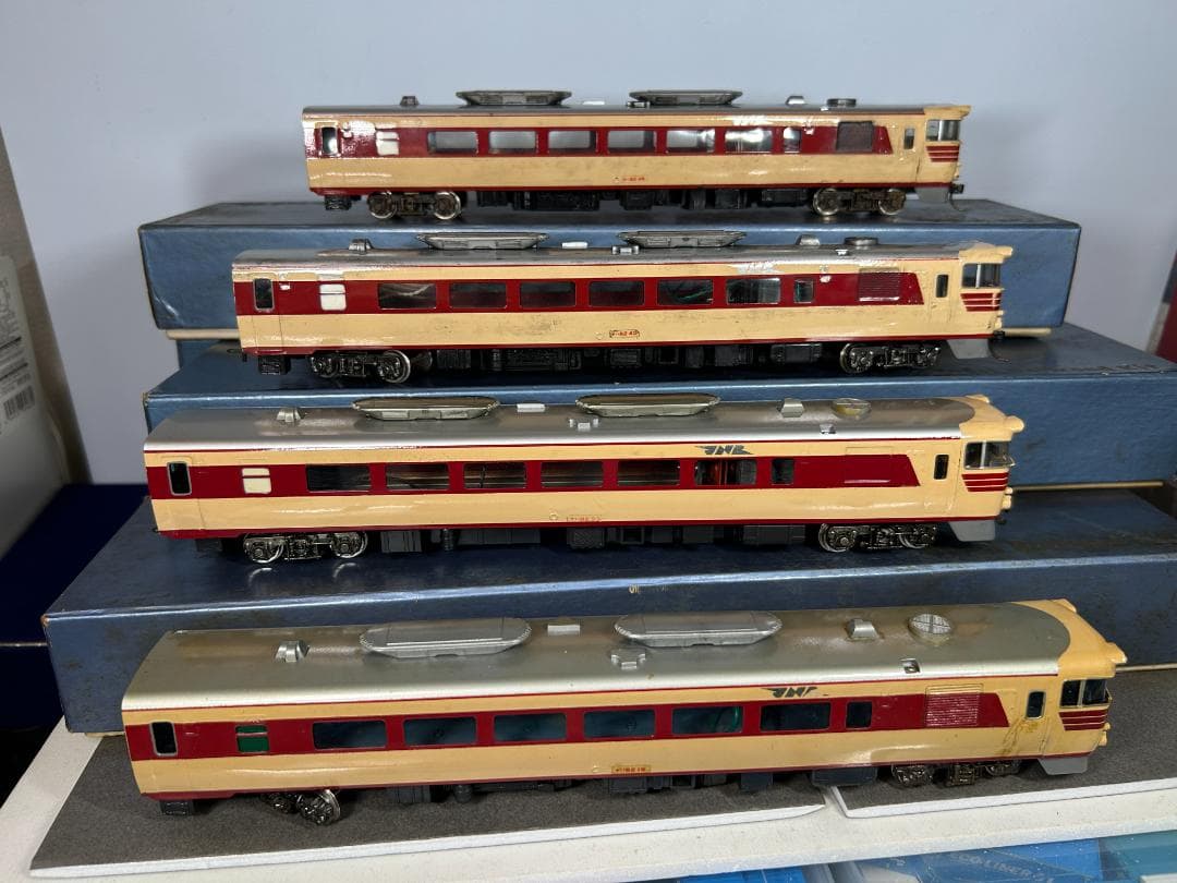 カツミ キハ82系 状態やや不良12両+不良2両 14両セット 残パーツあり