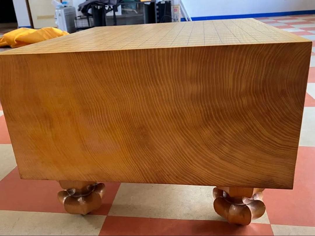 本榧囲碁盤 7寸 石つき