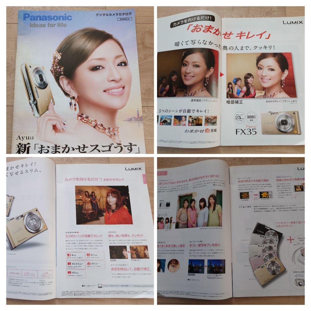 【カタログ付】Panasonic LUMIX DMC-FX35セット シルバー