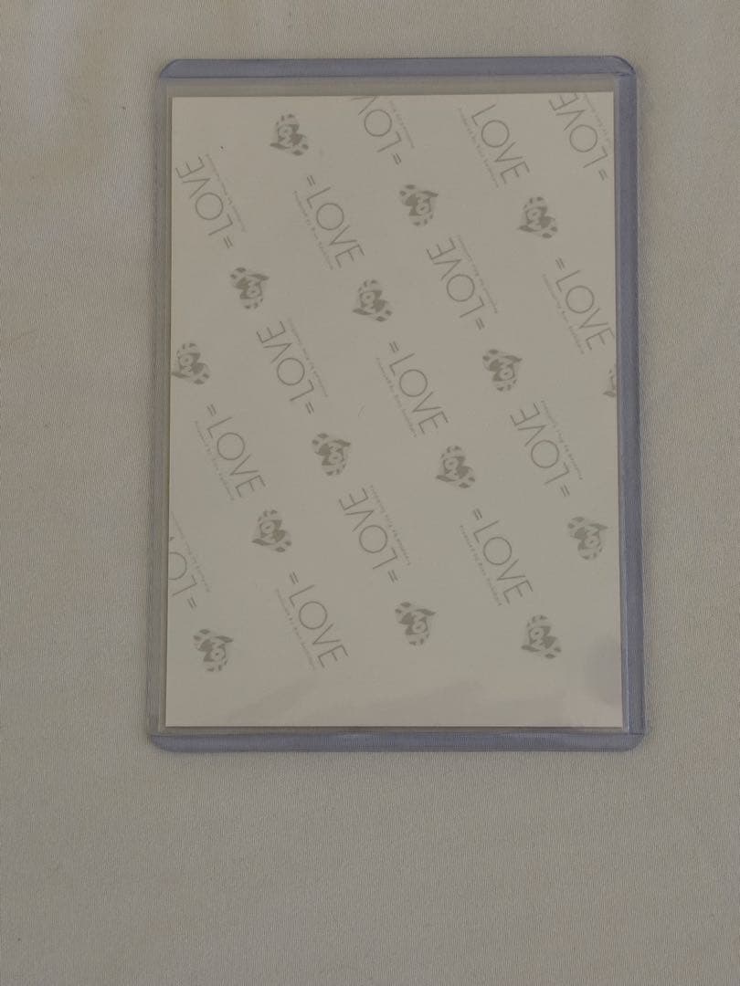 【ゆうと】＝LOVE イコラブ　イコールラブ 佐々木舞香 しゅきぴ　直筆