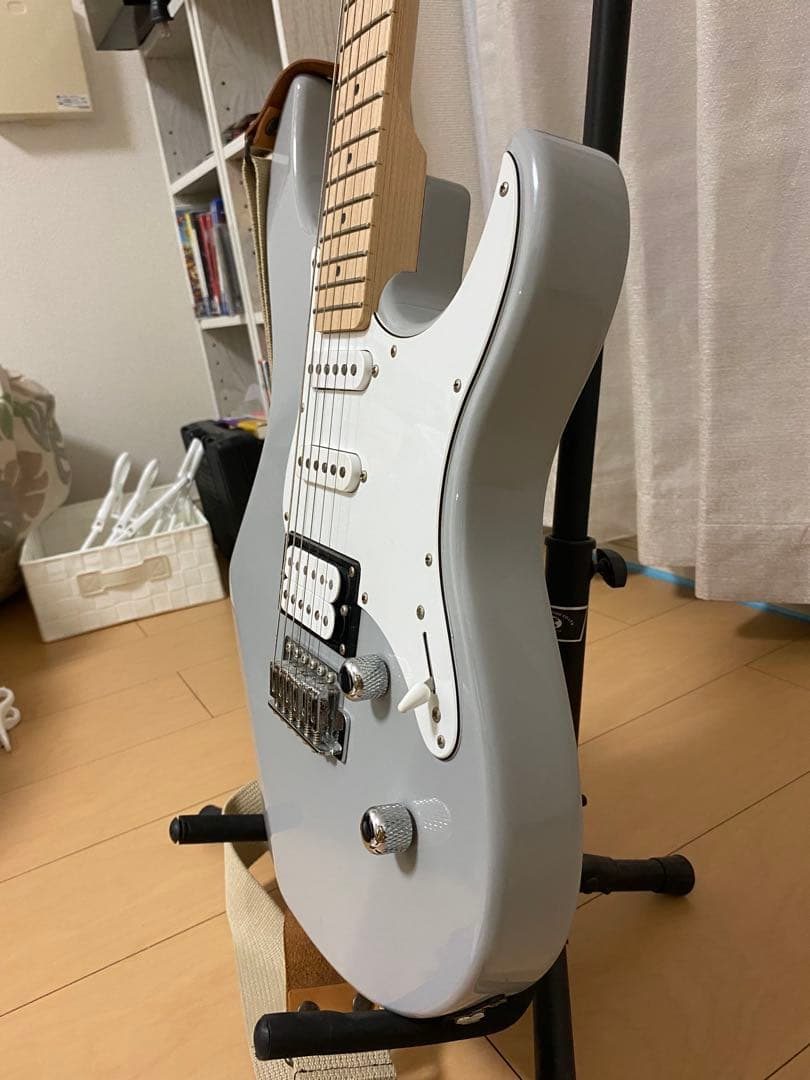 PACIFICA グレー エレキギター シングルコイル