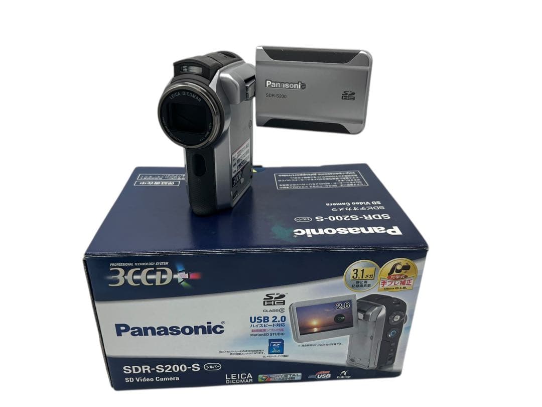 Panasonic SDR-S200-S SDビデオカメラ 本体